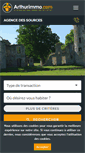 Mobile Screenshot of fontenaytresigny-arthurimmo.com